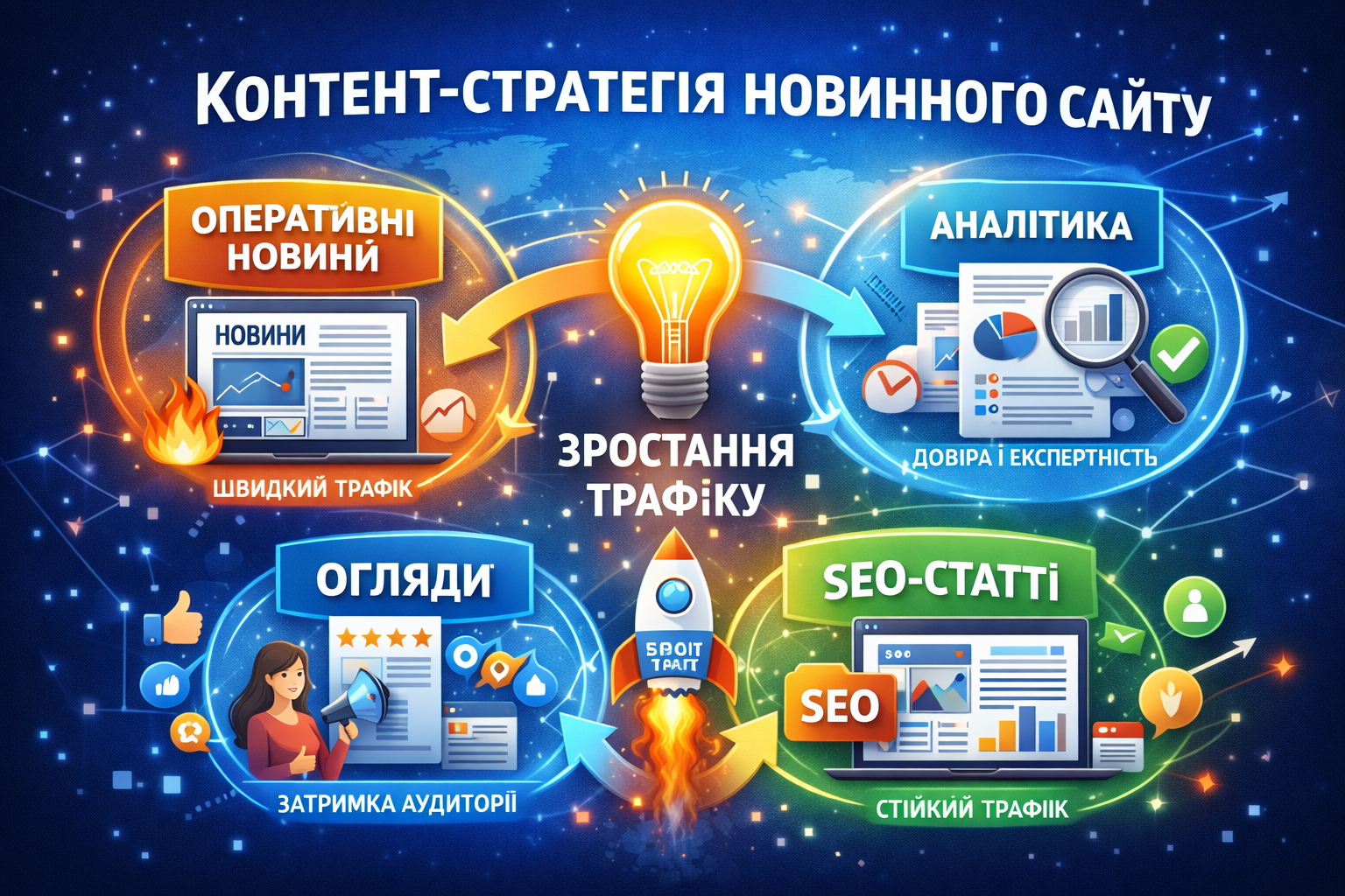 Контент стратегия новостного сайта